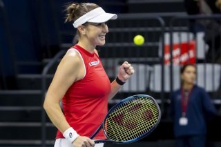 Belinda Bencic est en quarts de finale à Angers KEYSTONE/EPA/SALVATORE DI NOLFI